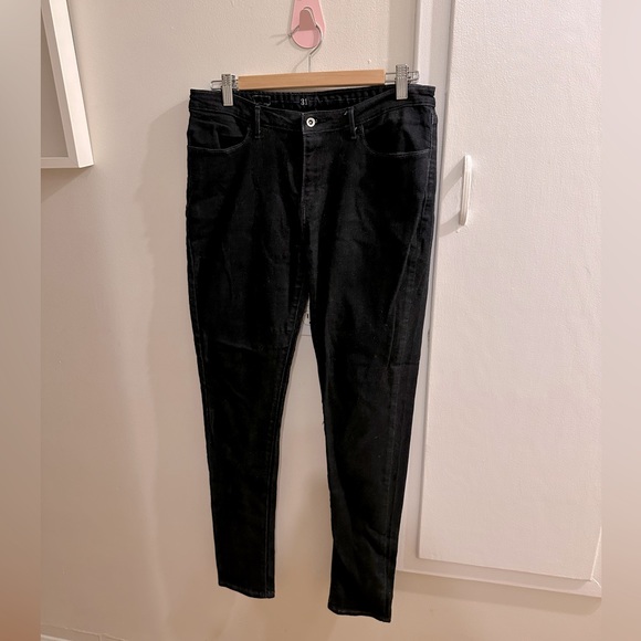 Levi’s black skinny legging jeans size 31 - Picture 1 of 16